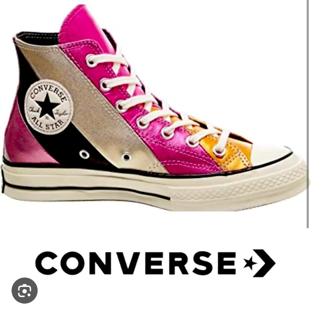 Converse Chuck 70 Metallic Rainbow Pink